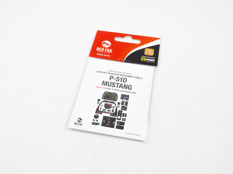 Red Fox Stadio RFSQS-32166 1/32 P-51D Mustang (For SWS)