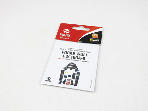 Red Fox Stadio RFSQS-32177 1/32 Fw 190A-5 (For Hasegawa)