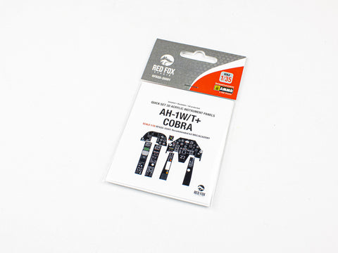 Red Fox Stadio RFSQS-35001 1/35 AH-1W/T+ Super Cobra (For MRC/Academy)