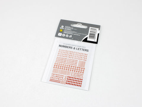 Red Fox Stadio RFSQS-35017 1/35 Numbers & Letters for US AFV's Vol.01 (For Universal)