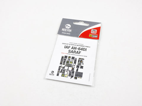 Red Fox Stadio RFSQS-35026 1/35 AH-64Di SARAF (For Takom)