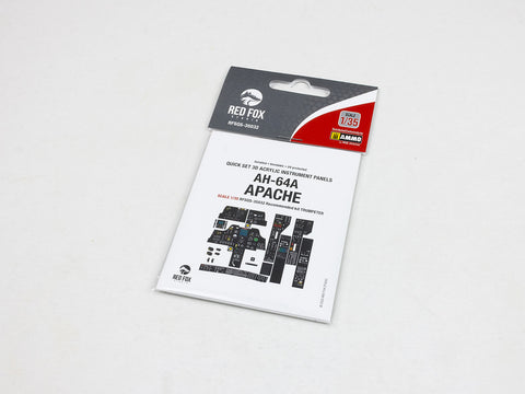 Red Fox Stadio RFSQS-35032 1/35 AH-64A Apache (For Trumpeter)
