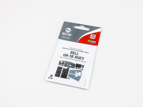 Red Fox Stadio RFSQS-35040 1/35 Bell UH-1B Huey (For Trumpeter)