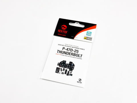 Red Fox Stadio RFSQS-48022 1/48 P-47D-25 Thunderbolt