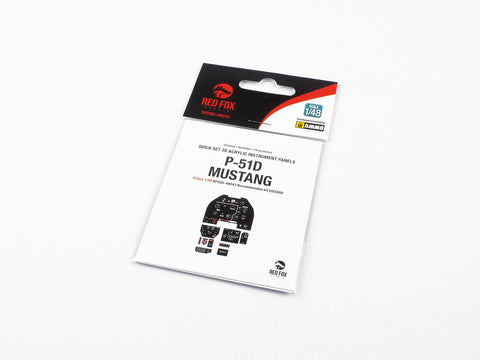 Red Fox Stadio RFSQS-48043 1/48 P-51D-5 Mustang