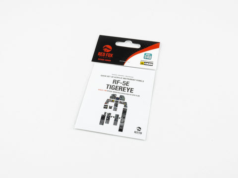Red Fox Stadio RFSQS-48069 1/48 RF-5E Tigereye