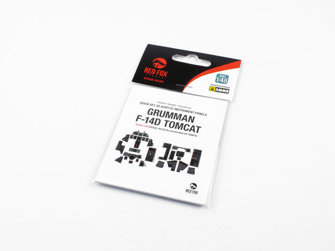 Red Fox Stadio RFSQS-48100 1/48 Grumman F-14D Tomcat