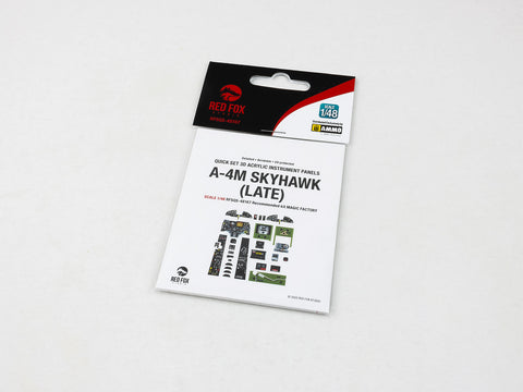 Red Fox Stadio RFSQS-48167 1/48 A-4M Skyhawk (For Late Version)