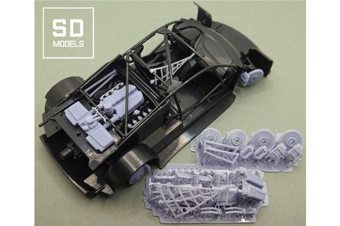 SD Models SD-AD01 1/24 Audi R8 LMS GT3 additional parts for NuNu