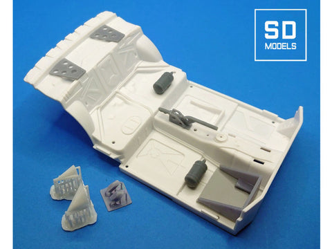 SD Models SD-B01 1/24 BMW M3 Rally additional parts for Beemax