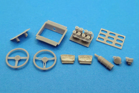 SD Models SD-F01 1/24 Ford GT40 Mk.1 additional parts for Fujimi