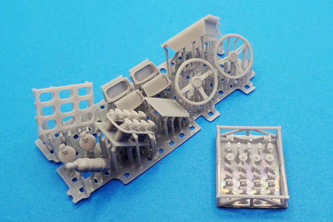 SD Models SD-F01 1/24 Ford GT40 Mk.1 additional parts for Fujimi