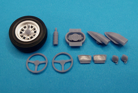 SD Models SD-F02 1/24 Ford GT40 Mk.2 additional parts for Fujimi