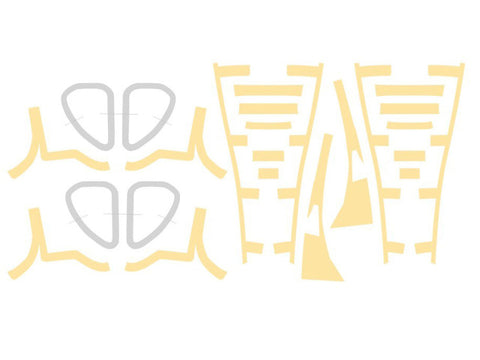 SD Models SD-J02+1 1/24 Jaguar XJR-9 LM engine additional parts 【with masking tape】 for Tamiya