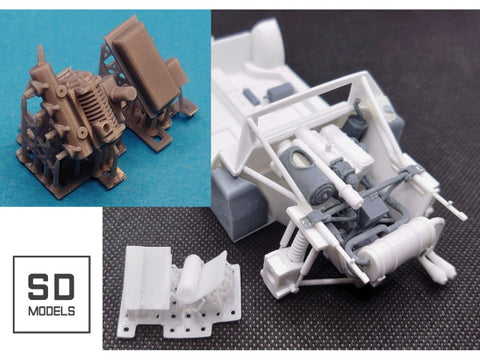 SD Models SD-L01+1 1/24 Lancia Rally 037 【1983】 additional parts for Hasegawa