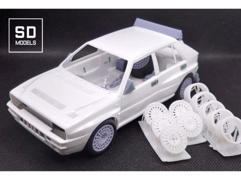 SD Models SD-L03+1 1/24 Lancia super delta 【Tarmac】 additional parts for Hasegawa