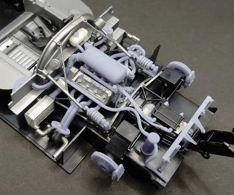 SD Models SD-M02 1/24 Sauber-Mercedes C9 1989LM additional parts for Tamiya