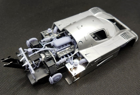 SD Models SD-M02 1/24 Sauber-Mercedes C9 1989LM additional parts for Tamiya