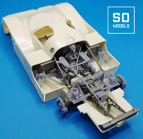 SD Models SD-P01+1 1/24 Porsche 956 【LM83 Works Engine】 additional parts for Tamiya