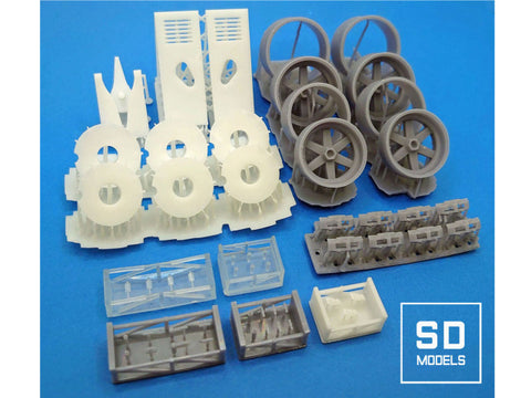 SD Models SD-P03 1/24 Porsche 962C additional parts・Works specifications for Hasegawa