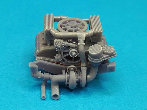 SD Models SD-P05+1 1/24 Porsche 934 【Tamiya pre-assembled engine】 additional parts for Tamiya