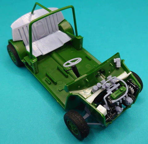 SD Models SD-X01 1/24 Mini Cooper Racing additional parts for Tamiya
