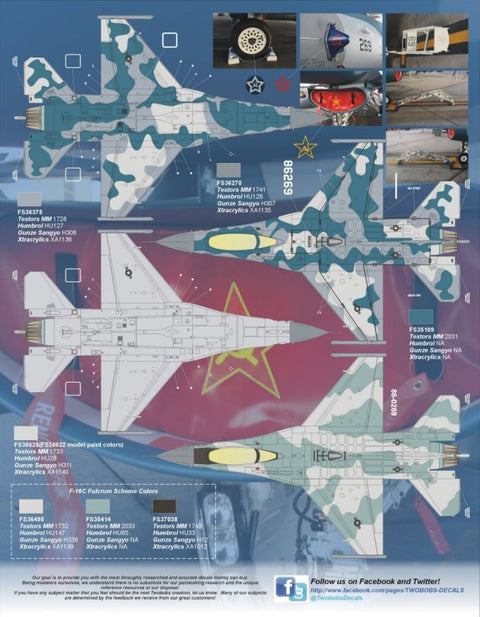 Two Bobs 32-063 1/32 Blizzard Bad Guy F-16C