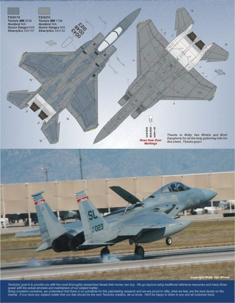 Two Bobs 48-178 1/48 Lindbergh's Eagles F-15C