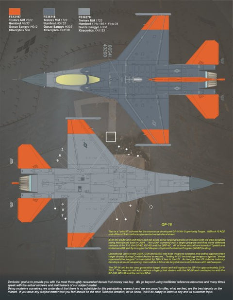 Two Bobs 48-188 1/48 Victim Viper QF-16