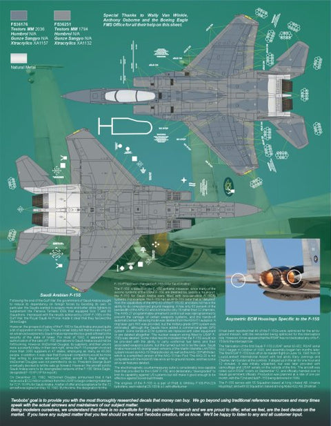Two Bobs 48-203 1/48 Hamis Mushait Eagles F-15S Eagle