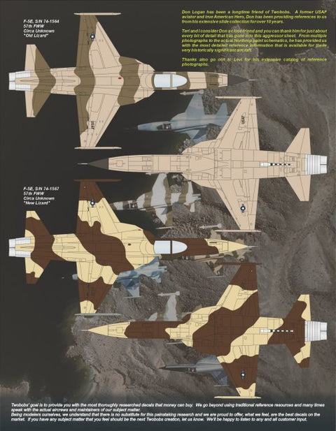 Two Bobs 48-212 1/48 Nails Gomaz Part 2 F-5E