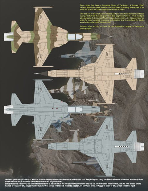 Two Bobs 48-218 1/48 Alconbury Gomars Part 2 F-5E