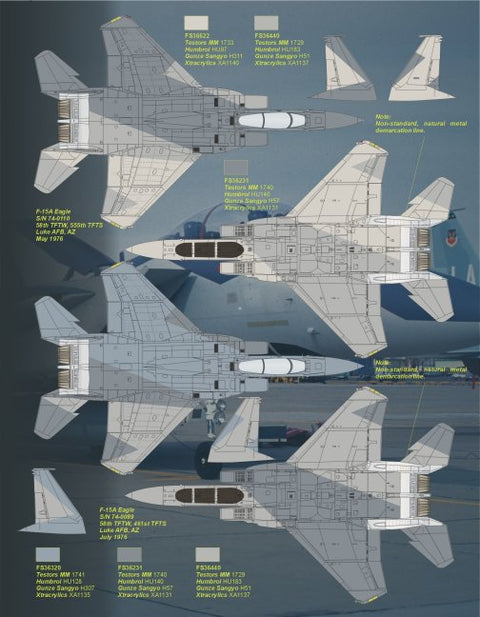 Two Bobs 48-221 1/48 Candy Cane Eagles Part 2 F-15A