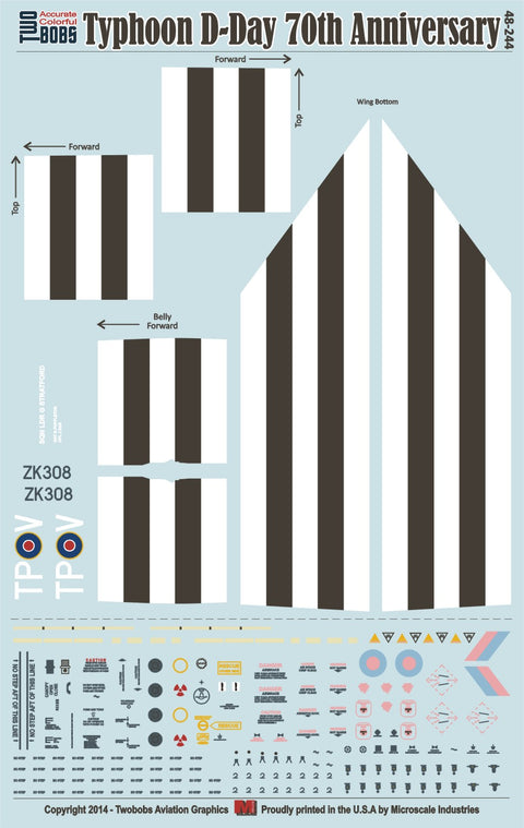 Two Bobs 48-244 1/48 D-Day 70th Anniversary Typhoon