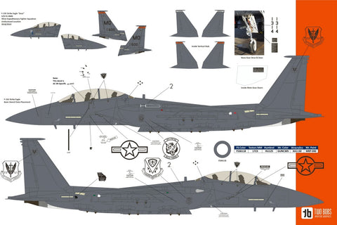 Two Bobs 48-267 1/48 McDonnell Douglas F-15E Strike Eagle