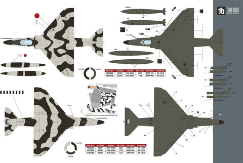 Two Bobs 48-269 1/48 A-4L/A-4K/TA-4K Draken International