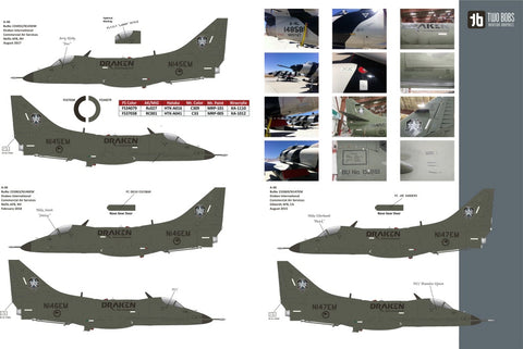 Two Bobs 48-269 1/48 A-4L/A-4K/TA-4K Draken International