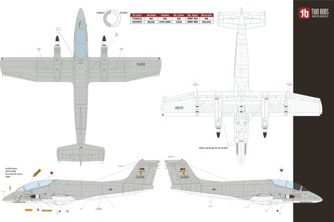 Two Bobs 48-273 1/48 IA-58 Overseas Special Pukara