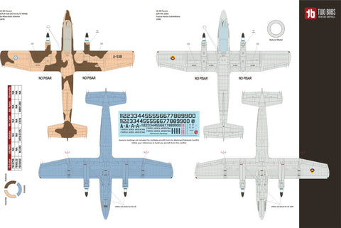Two Bobs 48-273 1/48 IA-58 Overseas Special Pukara
