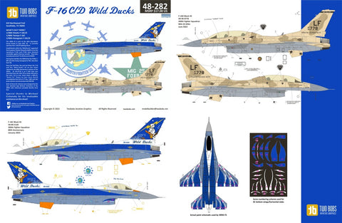 Two Bobs 48-282 1/48 F-16C/D Wild Ducks