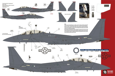 Two Bobs 72-109 1/72 F-15E Strike Eagle Maximum Effort Eagles