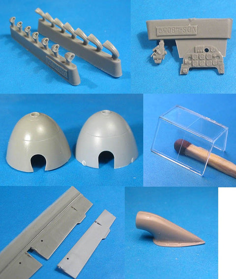 Vector VDS48039 1/48 Bf 109 F-2 Collection Set (for Zvezda)