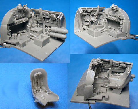 Vector VDS48085 1/48 Re.2002 Cockpit (for Italeri)