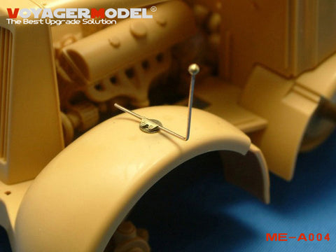 Voyager Model ME-A004 1/35 WWII German Width Indicator Poles for Sd.Kfz. 9 18-Ton Half-Track (Famo)