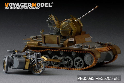 Voyager Model PE35093 1/35 WWII German R-12 Motorcycle Photo-Etched Set (for Zvezda 3607)