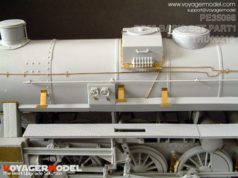 Voyager Model PE35098 1/35 WWII German BR52 Locomotive Photo-Etched Parts Set Part 1 (for Trumpeter 00210)