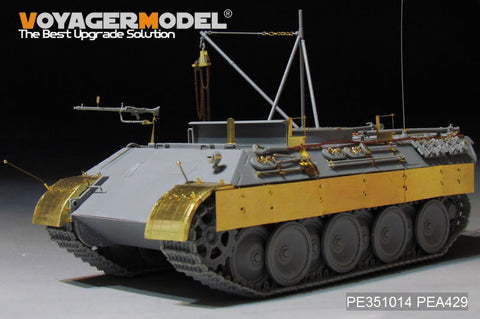 Voyager Model PE351014 1/35 WWII German Army Bergepanther Ausf. D Early Production Basic Set (for Takom 2102)