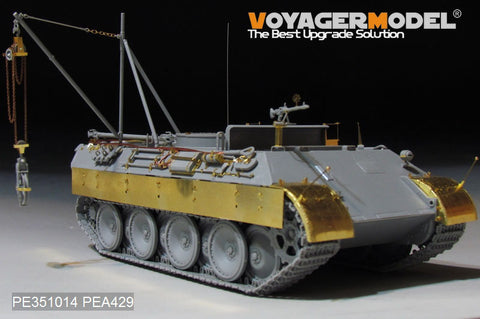 Voyager Model PE351014 1/35 WWII German Army Bergepanther Ausf. D Early Production Basic Set (for Takom 2102)