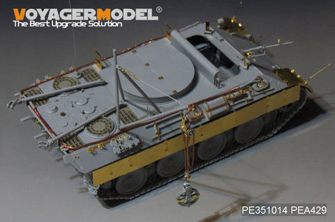 Voyager Model PE351014 1/35 WWII German Army Bergepanther Ausf. D Early Production Basic Set (for Takom 2102)