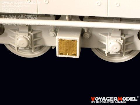 Voyager Model PE350101 1/35 WWII German BR 52 Locomotive: Etched Parts Set for Coal Tender (for Trumpeter 00210)